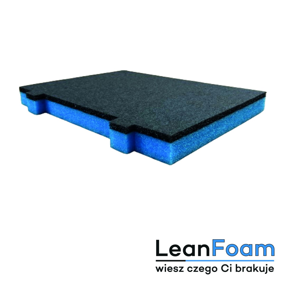LeanFoam foam, insert for Milwaukee HD 5S Shadow Board blue