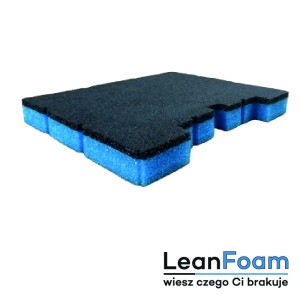 Foam insert 5s shadow board for DeWalt TSTAK DWST1-70705 graphite- blue