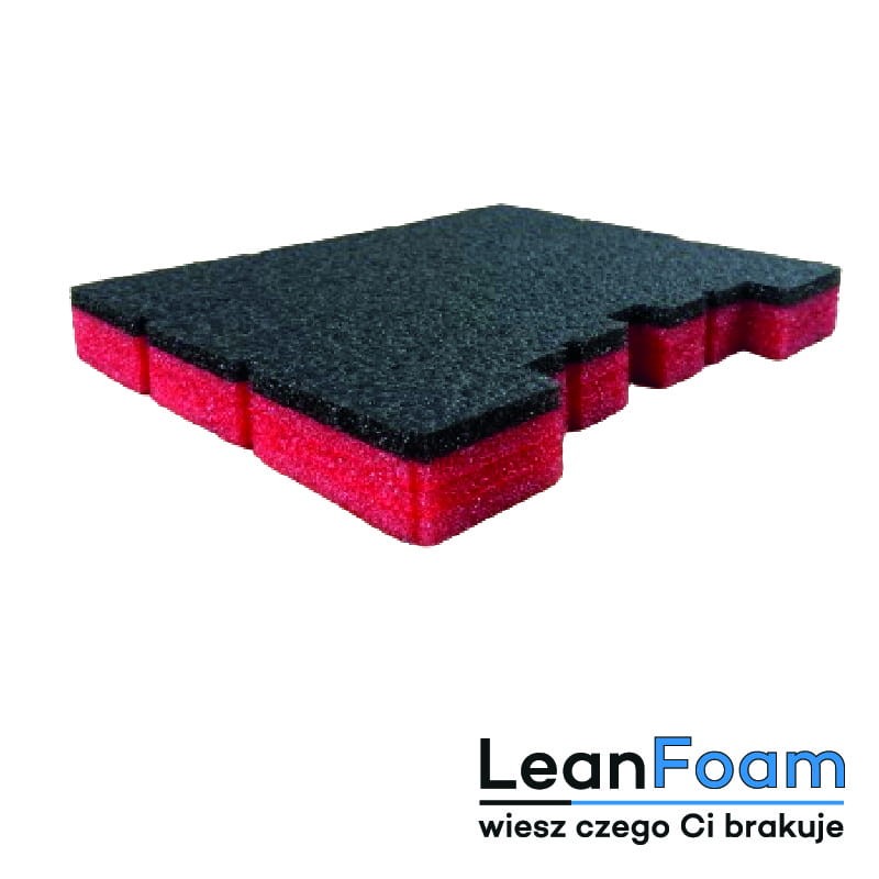 Foam insert 5s shadow board for DeWalt TSTAK DWST1-70705 graphite-red