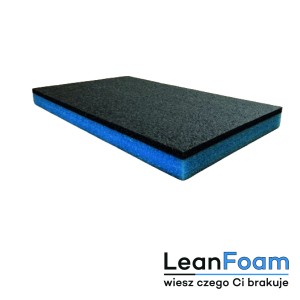 LeanFoam foam, insert for Qbrick One Organizer 2XL Shadow Board blue
