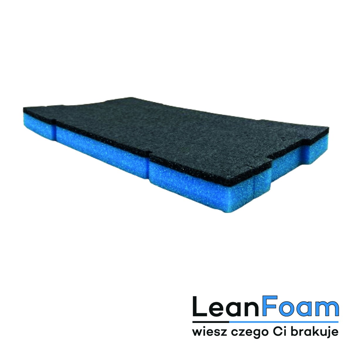 LeanFoam foam, insert for Keter Technican Box Shadow Board blue