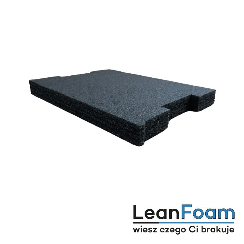 LeanFoam foam, insert for Bosch L-Boxx Shadow Board graphite