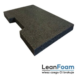 LeanFoam foam, insert for Qbrick Pro Toolcase graphite