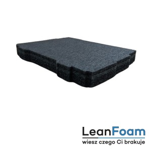 LeanFoam foam, insert for Festool Systainer Sys2 5S Shadow Board graphite