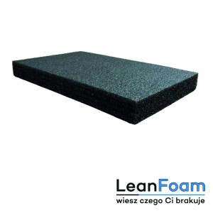 LeanFoam foam, insert for Qbrick Pro Organizer 200 5S Shadow Board red graphite