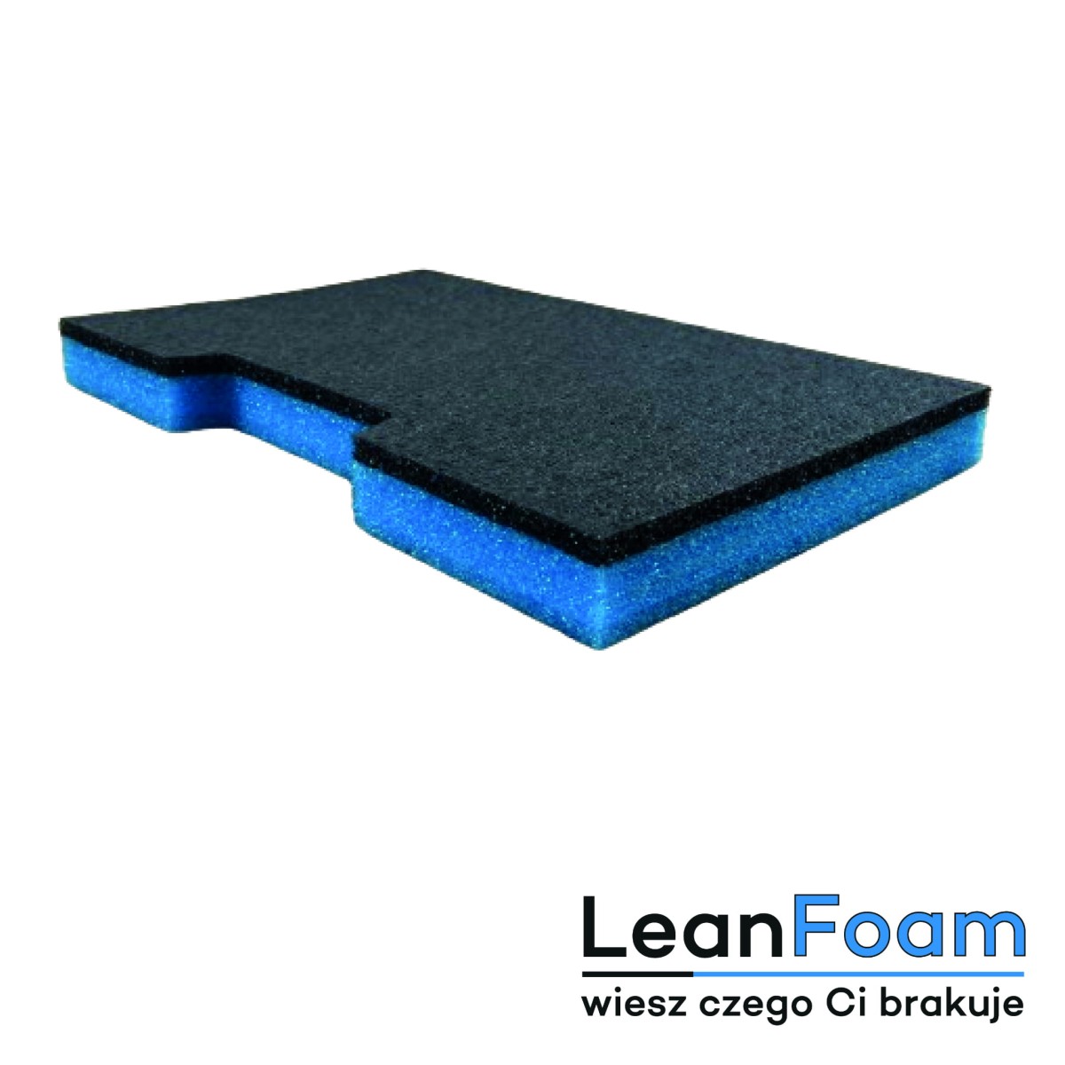 LeanFoam foam, insert for YATO YT-09170 5S Shadow Board blue