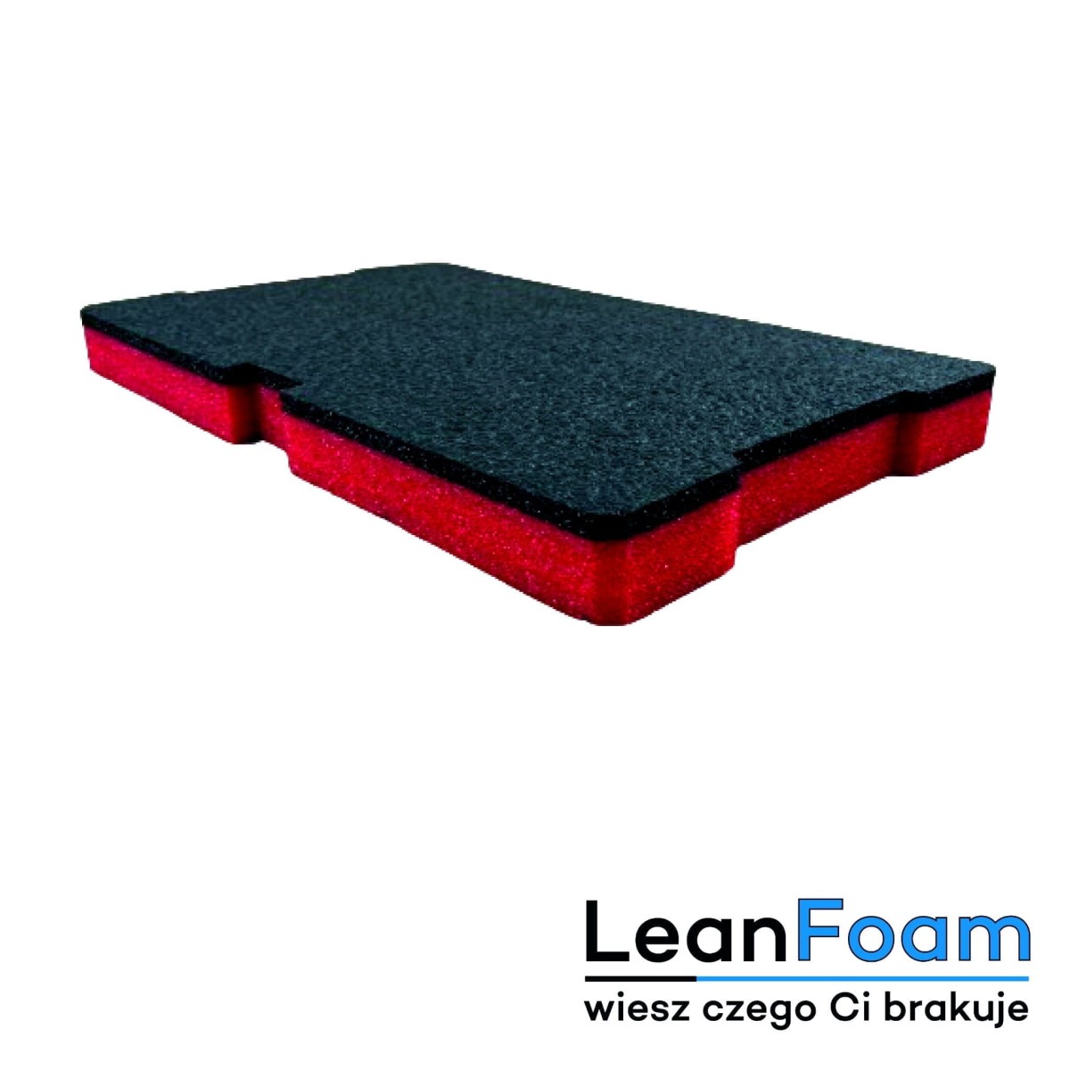 LeanFoam foam, insert for Milwaukee Packout red