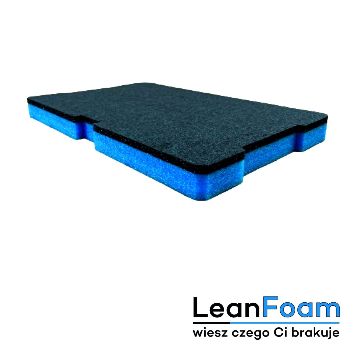 LeanFoam foam, insert for Milwaukee Packout blue