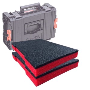LeanFoam foam, insert for Qbrick Pro Technican Case 5S Shadow Board
