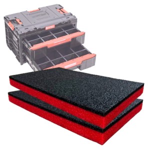 LeanFoam foam, insert for Qbrick One Drawer 2 / Drawer 3 5S Shadow Board