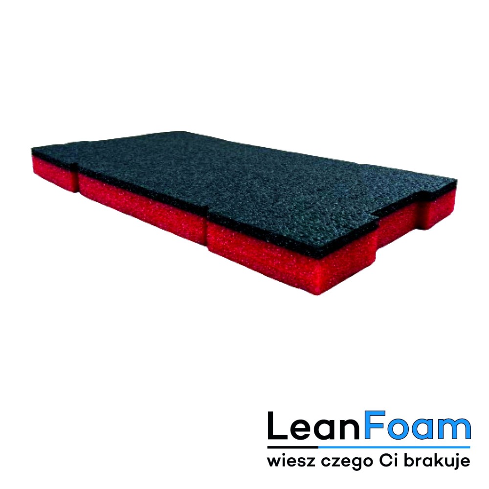 LeanFoam foam, insert for Keter Technican Box Shadow Board red