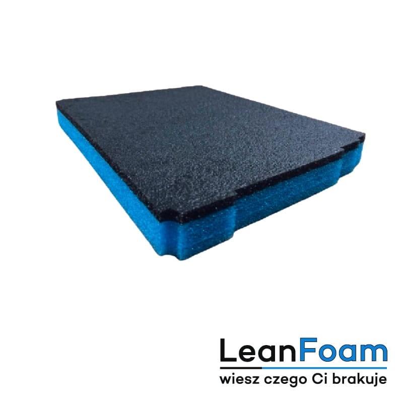 LeanFoam foam, insert for Festool Systainer Sys3 5S Shadow Board blue