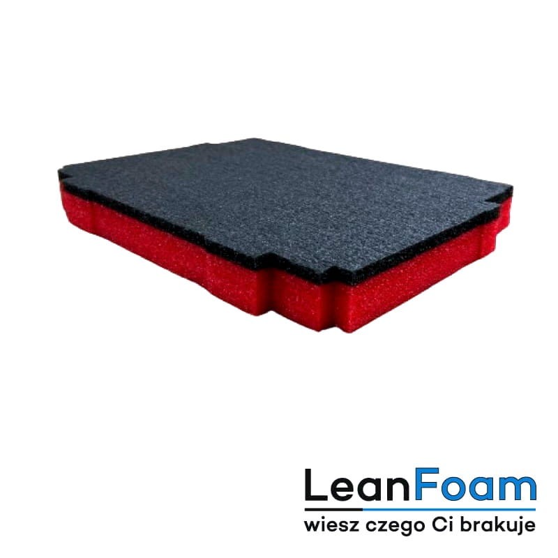 LeanFoam foam, insert for Hikoki HitSystem HSC II 5S Shadow Board red