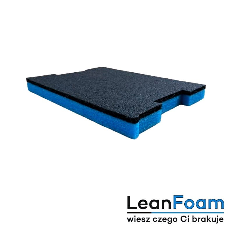LeanFoam foam, insert for Bosch L-Boxx Shadow Board blue