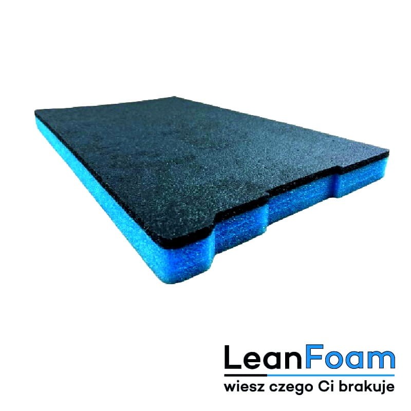 LeanFoam foam, insert for Bosch XL-Boxx Shadow Board blue