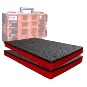 LeanFoam foam, insert for Qbrick One Organizer 2XL Shadow Board