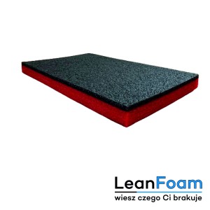 LeanFoam foam, insert for Qbrick One Organizer 2XL Shadow Board red